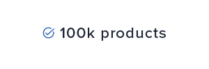 100k products
